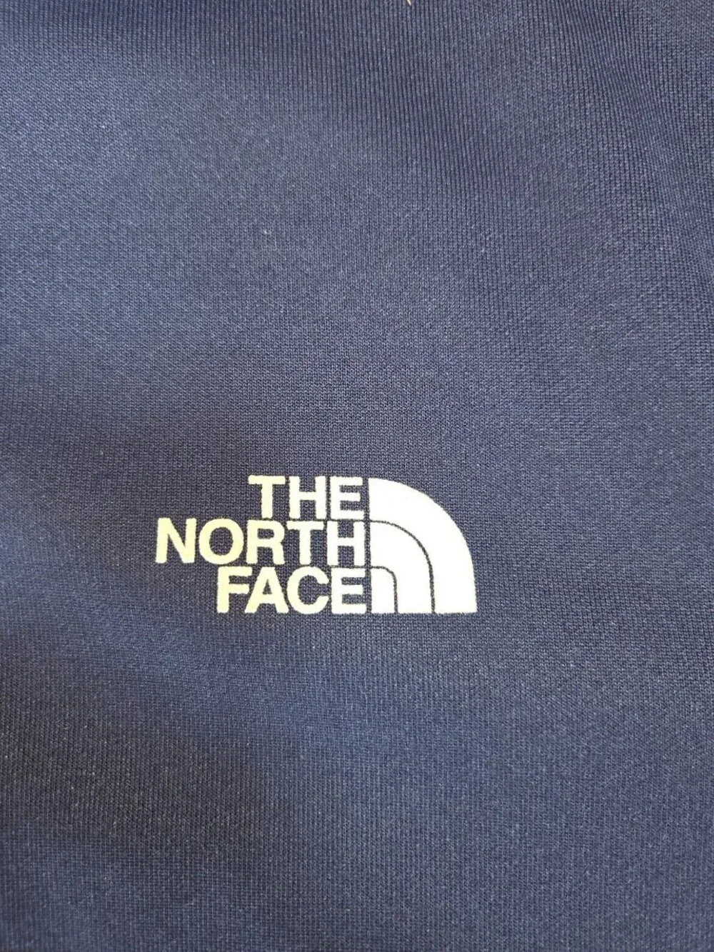 The North Face Mens Navy Blue Full-Zip Track Jacket Large
